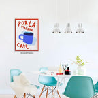 Framed Wall Art Posters Kitchen Por La Mañana Cafe Print Vintage Coffee Artwork - Image 4