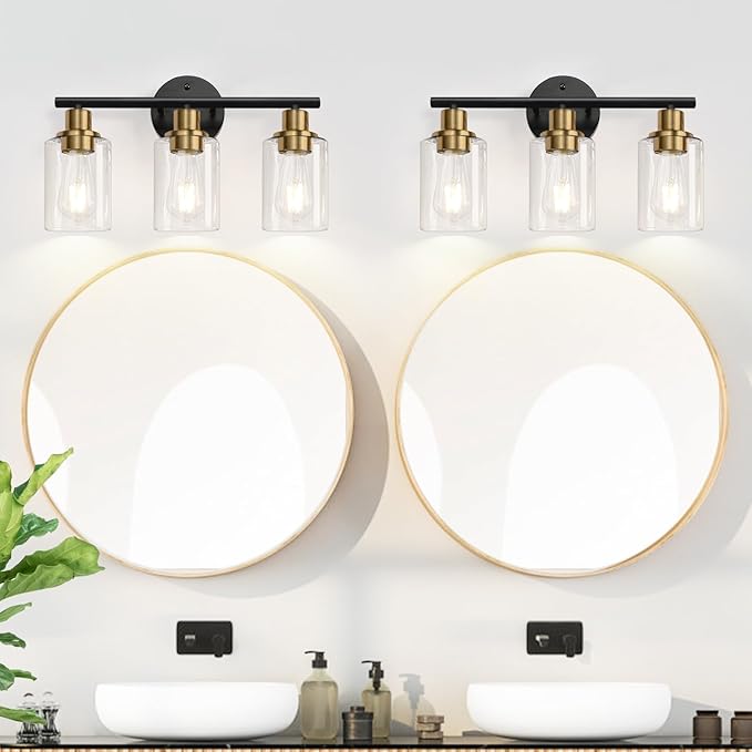 Zarbitta 3-Light Bathroom Light Fixtures, Modern Vanity Light - Image 5