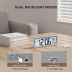 Soobest 8.5 Inch Digital Wall Clock Battery Operated - Image 4