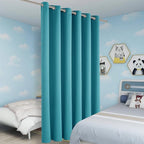 BONZER Room Divider Curtain Total Privacy Wall Noise Reducing Wide Blackout - Image 5