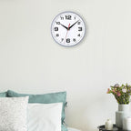 Wall Clock Silent Non-Ticking 8 Inch Modern Clocks Battery Operated Small - Image 8
