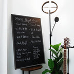 Lockways Magnetic Chalkboard 36 x 24 Inches, Aluminum Frame Large Blackboard - Image 6