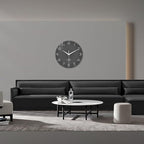XNM Round Large Wall Clock for Living Room 24 Inch Wall Clocks Battery Operated - Image 2