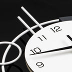Large Decorative Wall Clock Silent Non-Ticking Quartz Battery Operated Pendulum - Image 6