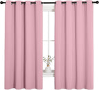 NICETOWN Bedroom Curtain Panels Blackout Draperies, Thermal Insulated Solid - Image 2