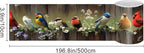 IVN Wallpaper Border Peel and Stick Wall Bird Decorative Wall Trim Self - Image 3