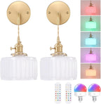 Shenmoyl Battery Operated Wall Sconce by Shenmoyl