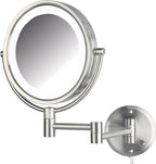 JERDON Wall-Mounted Vanity Mirror by Jerdon