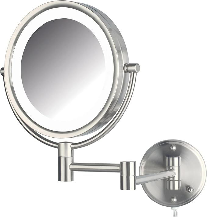 JERDON Wall-Mounted Vanity Mirror by Jerdon