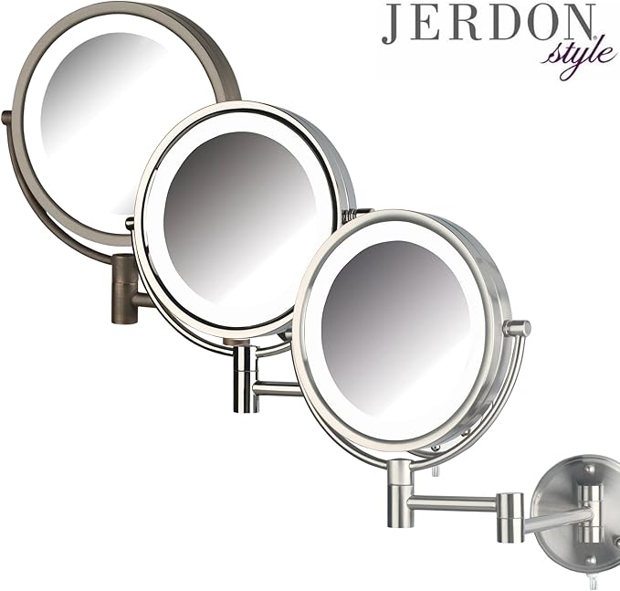 JERDON Wall-Mounted Vanity Mirror - Image 8