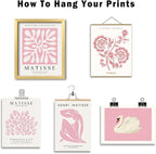 ANERZA 16 PCS Pink Wall Art Decor, Matisse Gallery Wall Prints - Image 4
