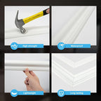Art3d Premade Bilinear Frame Accent Molding Set, Pre-Cut Decorative Wainscoting - Image 4