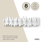 Umbra Sticks Wall-Mounted Coat Rack Rail Hook - Image 5