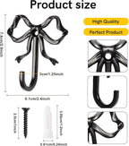 5 Pcs Gold Bow Hooks, Bow Hooks - Image 2