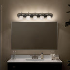 Kichler 5-Light Bathroom Vanity Light Fixture - Image 6