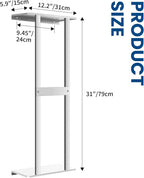 Bathroom Towel Storage Rack, Wall Mounted Bathroom Towel Rack, 30 inch Heavy - Image 3