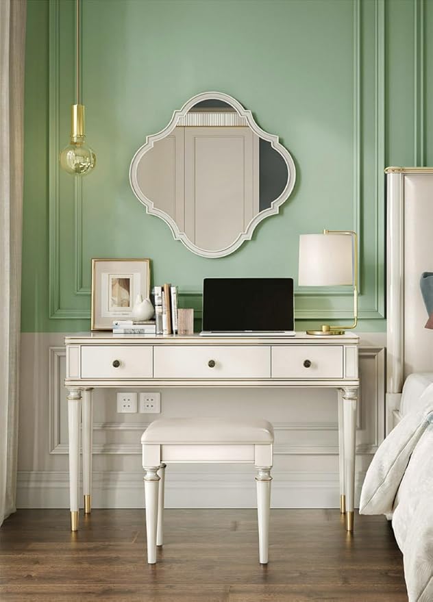 Safiyya 393"x17.7" Light Green Peel and Stick Wallpaper Green Solid Color - Image 6