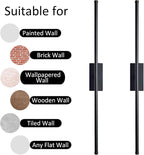 Easy Install Peel and Stick on Battery Operated Wall Sconces Set of 2 - Image 8