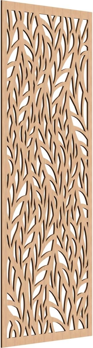 Ortonville Decorative Pierced Fretwork Wood Wall Panels, 35 3/8"W x 89 3/8"H x by EkenaMillwork