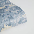 Tempaper Textured Blue Canopy Toile Faux Grasscloth Removable Peel and Stick - Image 10