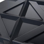 Art3d PVC 3D Wall Panel, Decorative Wall Tile in Black 12-Pack 19.7"x19.7" - Image 7