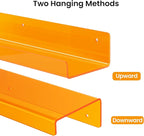 upsimples Acrylic Shelves for Wall Decor, Living Room, Floating Bookshelves for - Image 6
