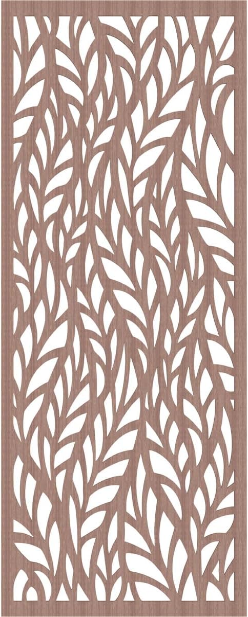 Ortonville Decorative Pierced Fretwork Wood Wall Panels, 35 3/8"W x 89 3/8"H x - Image 2