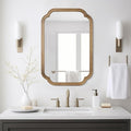 WallBeyond 20" x 30" Rounded Corner Arch Wall Mirror by WallBeyond