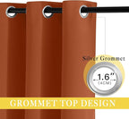 NICETOWN Sliding Door Curtain 108 Inches Long - Image 5