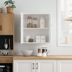 SoBuy Wall Cabinet Over the Toilet, Medicine Cabinet - Image 8