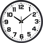 Wall Clock, 8inch Modern Silent Non-Ticking Wall Clocks Battery Operated by MABPEDO