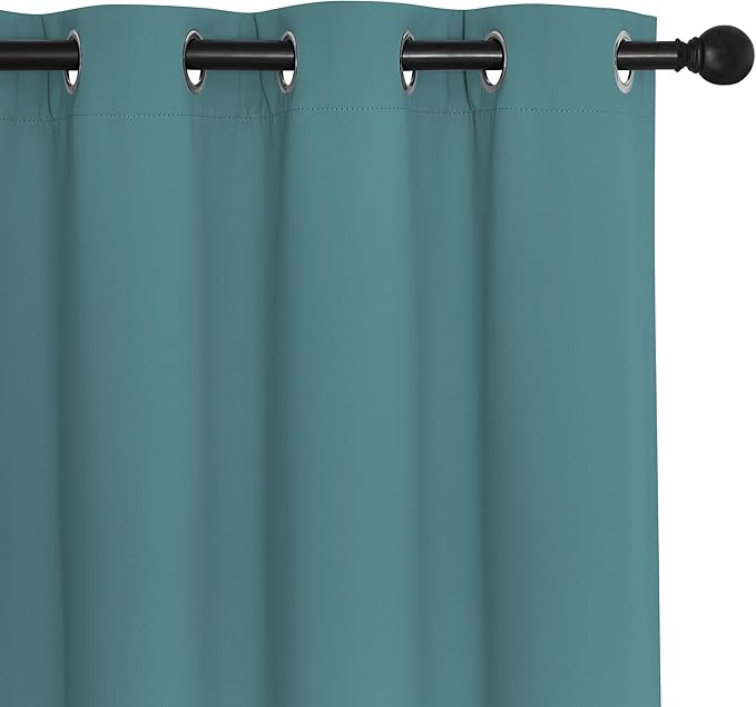 NICETOWN Door Curtain for Closet Doors 80 Inches Long 1 Panel, Room Divider - Image 7