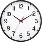 Wall Clocks Battery Operated 8 inch Modern Wall Clock, Silent Non Ticking Wall by Unknown