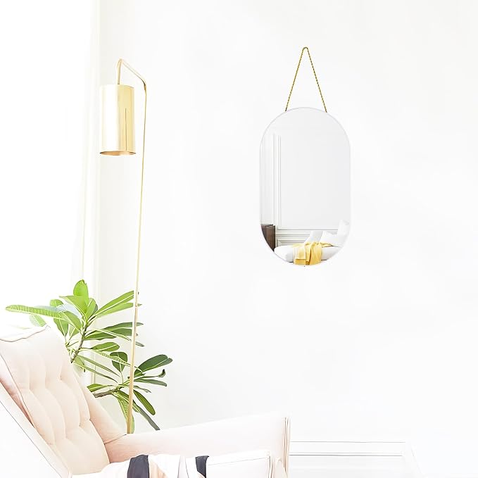 Oval Mirror, Oval Wall Mirror - Image 2