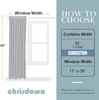 ChrisDowa Grommet Blackout Curtains - Image 5