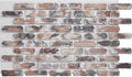 EverStone Aged Brick Faux Brick Panel, 46 7/8" W x 27" H x 1 1/4" D, Farmhouse by EkenaMillwork