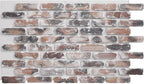 EverStone Aged Brick Faux Brick Panel, 46 7/8" W x 27" H x 1 1/4" D, Farmhouse by EkenaMillwork