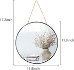 YCHMIR Small Round Wall Mirror, Bathroom Mirror - Image 4