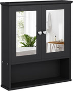 Bathroom Wall Cabinet with Mirror, Bathroom Mirror Cabinet Wall Mounted - Image 8