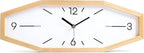 DaguyS Wooden Retro Wall Clocks, 18 Inches Square Clocks Rectangular Wall Clock by Unknown
