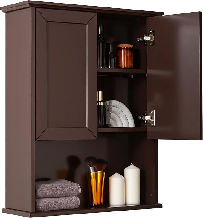 VANIRROR Wall Cabinet, 23x29 inch Medicine Cabinet, Over Toilet Storage by VANIRROR