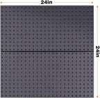 Ultrawall 2 Pcs Metal Pegboard Wall Panels, Peg Boards - Image 2
