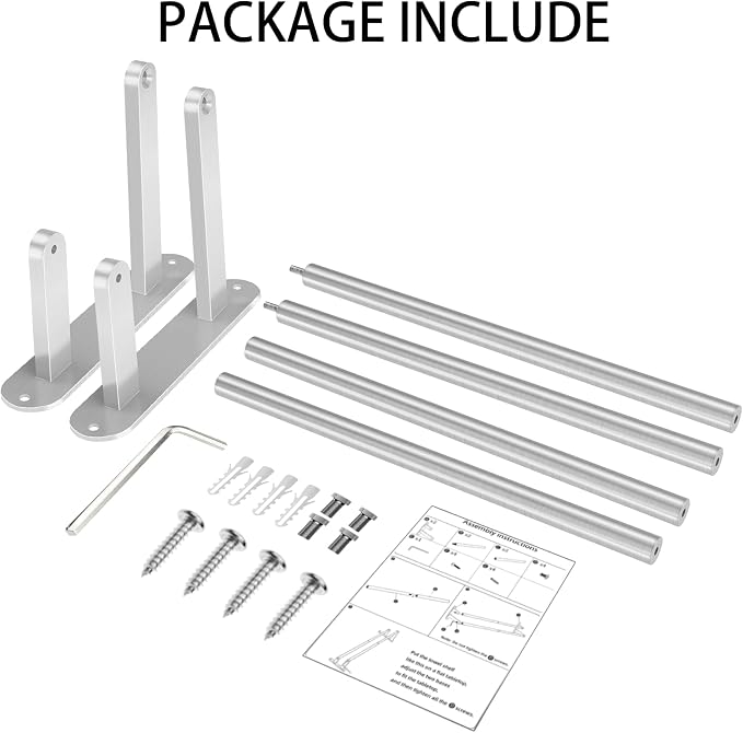 Double Towel Bar 32 Inch, Towel Rack - Image 6