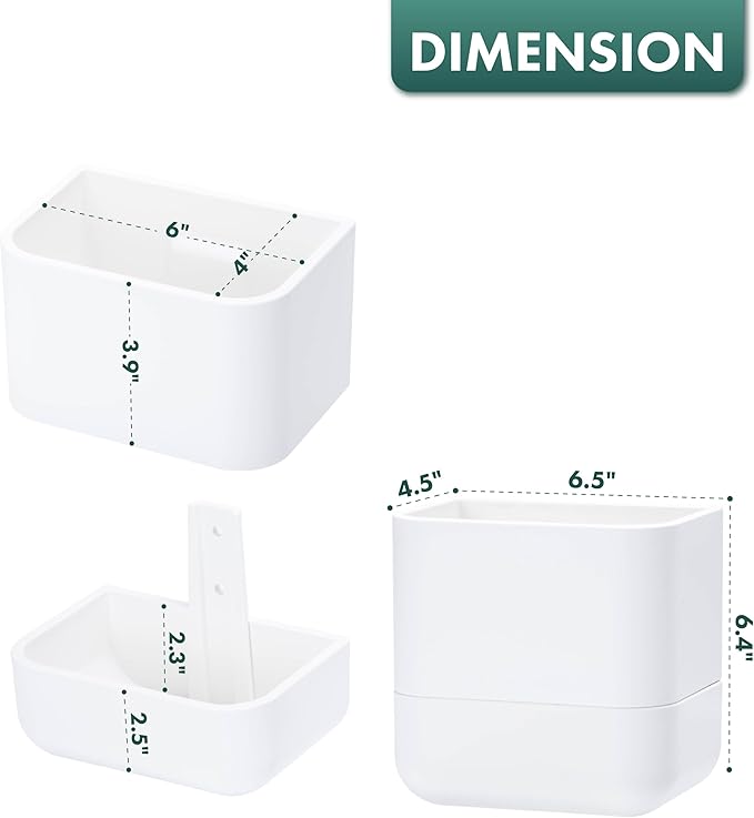 Phoenix Vine 6.5 Inch Wall Mounted Self-Watering Planter Pot - Image 5