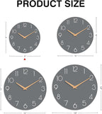 cicininc Wall Clock, Decorative Battery Operated Wall Clocks - Image 4