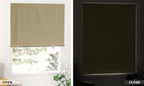 LazBlinds 100% Blackout Roller Shades, No Tools No Drill Cordless Blinds - Image 7