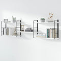 MXCSE Wall Shelves, Wall Mounted Bookshelves, DIY Floating Shelves by MXCSE