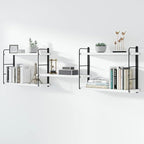 MXCSE Wall Shelves, Wall Mounted Bookshelves, DIY Floating Shelves by MXCSE