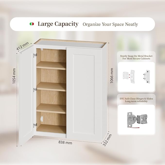 Kisart Laundry Room Cabinets Wall Mounted - Image 6