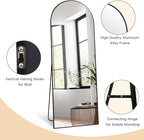 Dewfig Full Length Mirror, Large Floor Mirrors - Image 5
